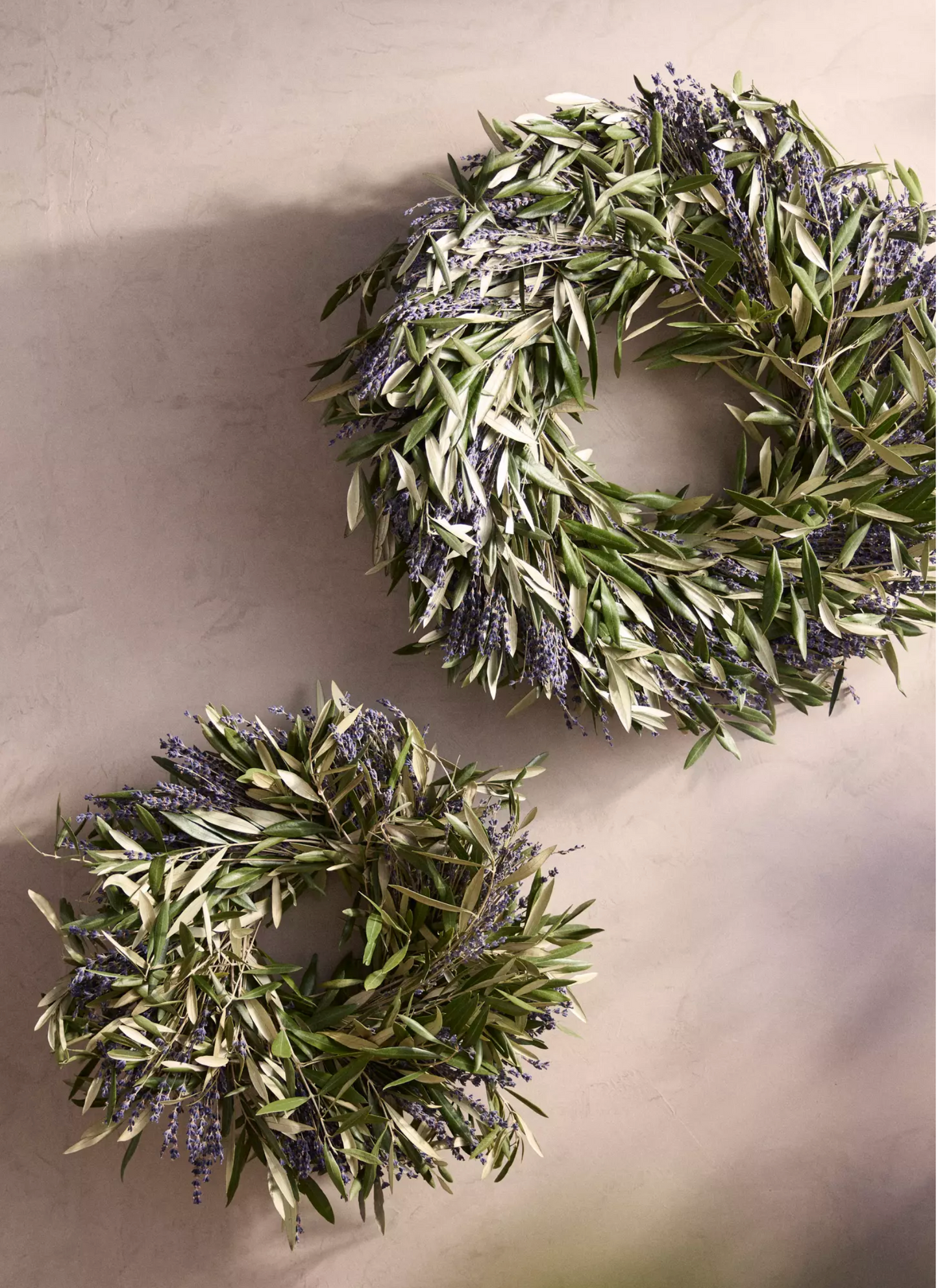 Lavender + Olive Wreath