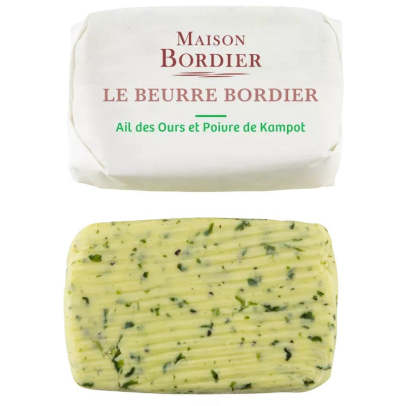 Le Beurre Bordier Wild Garlic & Kampot Pepper Butter
